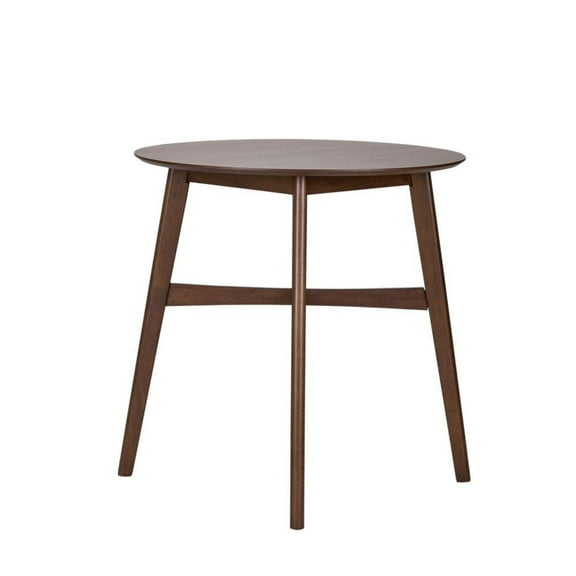 Starlight Canyon Home Brown Round Dining Table  Elegant Small Round Kitchen Table for Any Space