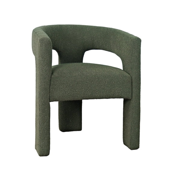 Starlight Canyon Home Green Upholstered Dining Chair for Dining Room and Kitchen Table Seating