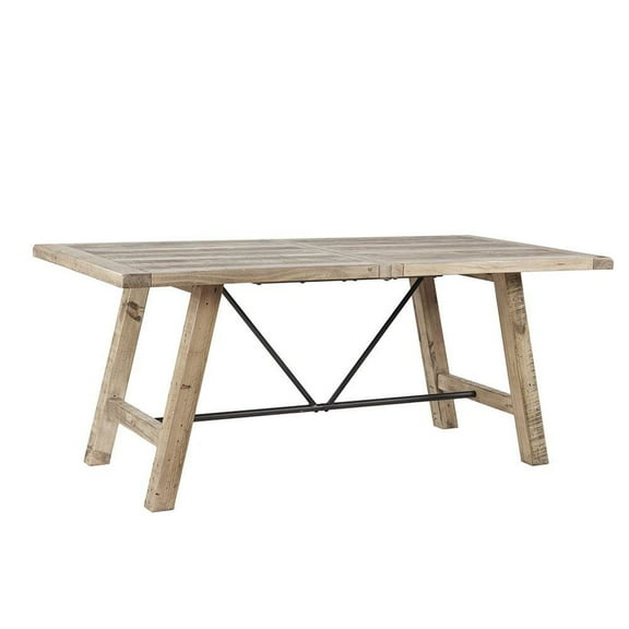 Starlight Canyon Home Solid Wood Rectangle Dining Table  Classic Dining Room Table for 6