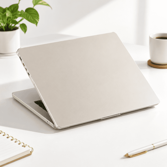 Starlight Clear Laptop Shell Case for MacBook Air 13 Inch M5 M4 M3 M2 2026-2022