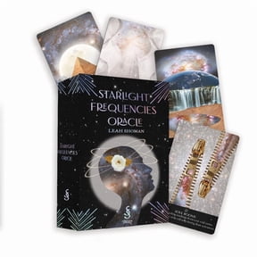 Starlight Frequencies Oracle : The knowledge you seek is seeking you (44 Full-Color Cards and 60-Page Guidebook) (Cards)
