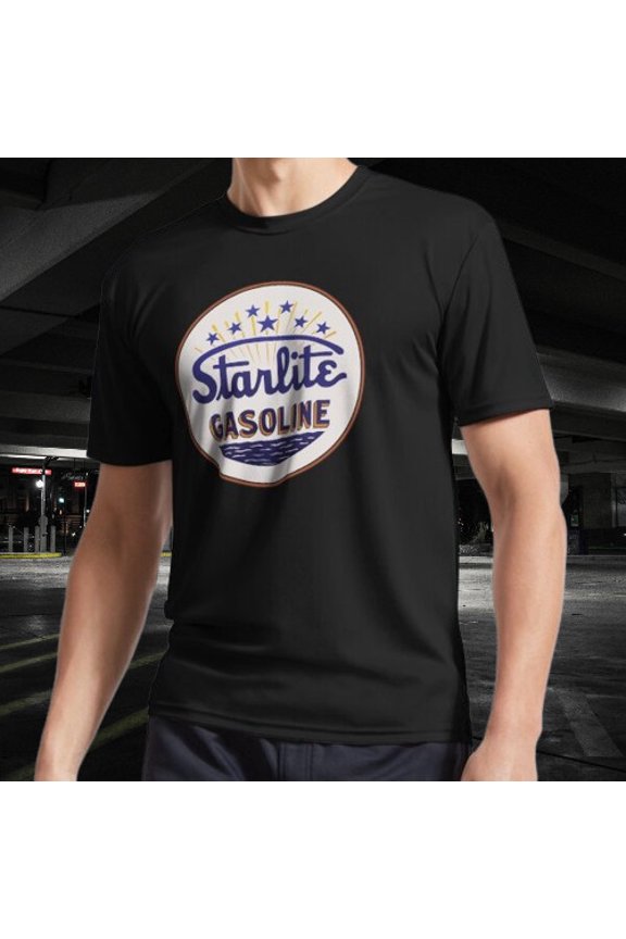 Starlight Gasoline Active Logo T-Shirt Funny Logo American T-shirt S to 5XL