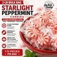 thumbnail image 1 of Colombina Peppermint Mints Hard Individually Wrapped 50 Count 2 lbs no Known Allergens, 1 of 8