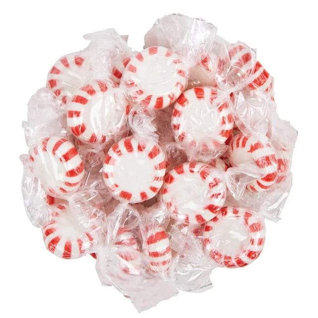 Starlight Peppermint Candy - Mints Individually Wrapped - Red And White ...