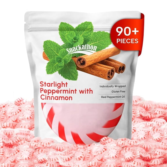 Starlight Candy, Individually Wrapped (Cinnamon, 1 Pound)