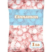 Starlight Peppermint Cinnamon Candy, Individually Wrapped, 1 Pound Bag