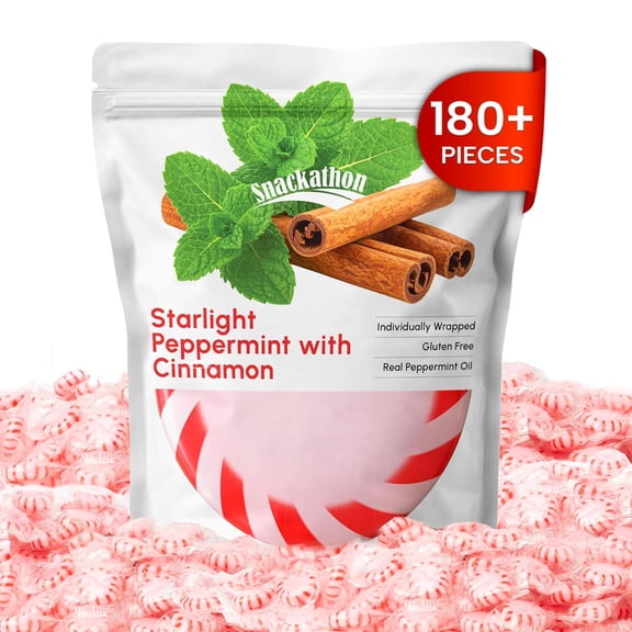 Starlight Candy, Individually Wrapped (Cinnamon, 2 Pound)