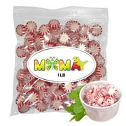 Starlight Peppermint Candy Bulk - 1 Pound Refreshing Peppermints in Bulk Individually Wrapped - Mints Individually Wrapped Hard Candy Bag