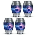 thumbnail image 1 of Starlight Swan Set Of 4 - 3 Inch Urn, Black Cremation Urn Human Ashes, Mini Keepsake Urns, Urn For Ashes Adult Male|female, Decorative Urns, Ash Holders, Memorial Urn, 1 of 5