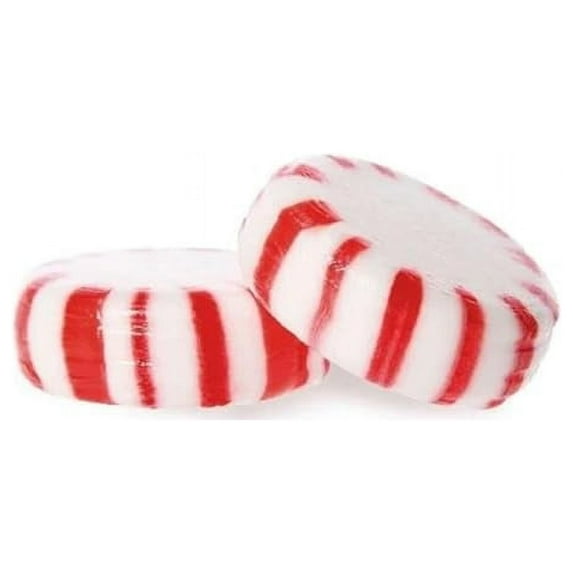 Starlight Wrapped Peppermints - Mix and Match by Weight - Peppermint, Chocolate, Cinnamon, or Spearmint Flavors - Bundled by Louisiana Pantry (Peppermint, 25 lbs)
