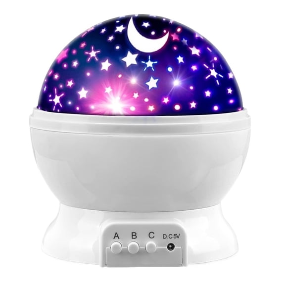 Starlight lamp Star Projection Night Light, Bedroom Ceiling Projection Lamp, Creating An Atmosphere Of Stars And Moons Ambient lighting