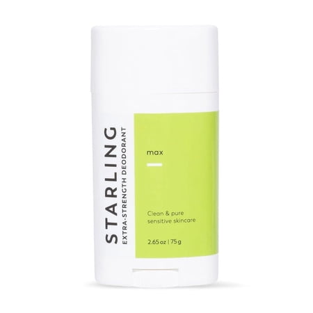 Starling Skincare Max Extra Strength Aluminum Free Deodorant