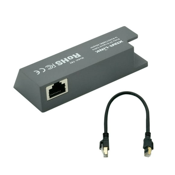 Starlink Gen 2 Ethernet Adapter CB2 to RJ45 Network Converter, T568B Standard for Desktop or Wall Installation, Supports 1000Mbps CAT8 Cable