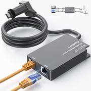 Starlink Gen 2 Ethernet Adapter   Dual RJ45 Ports with 1Gbps High-Speed Wired Internet, Plug & Play 1M Shielded Cable, Compatible with V2 Router