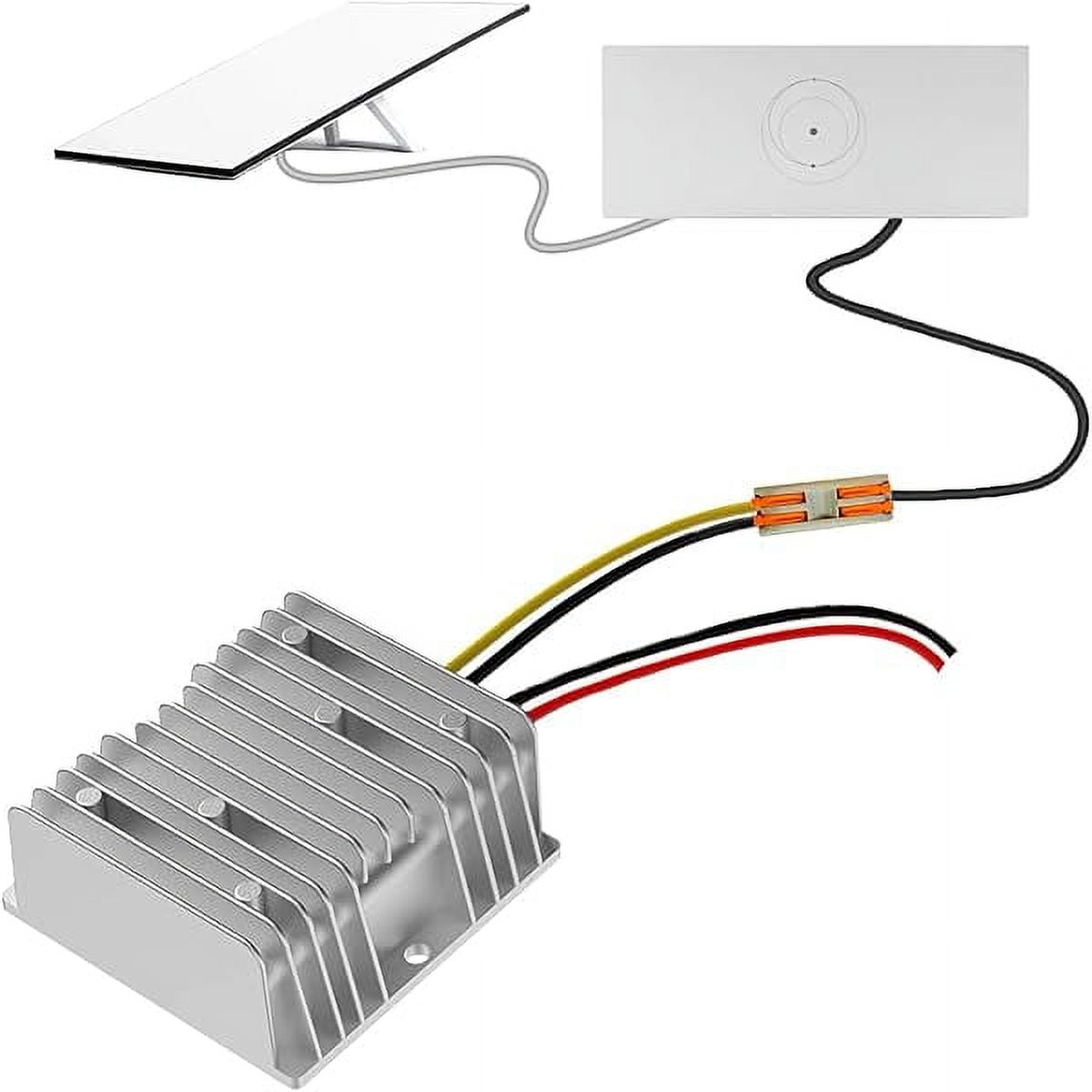 Starlink Gen 3 12V Conversion Kit, DC Voltage Converter 12V (9-35V) to 57V 5A 285W, Constant Voltage/Current Step-Up Power Adapter, Designed for Starlink Gen 3 Router, Ideal for RV/Outdoor Use