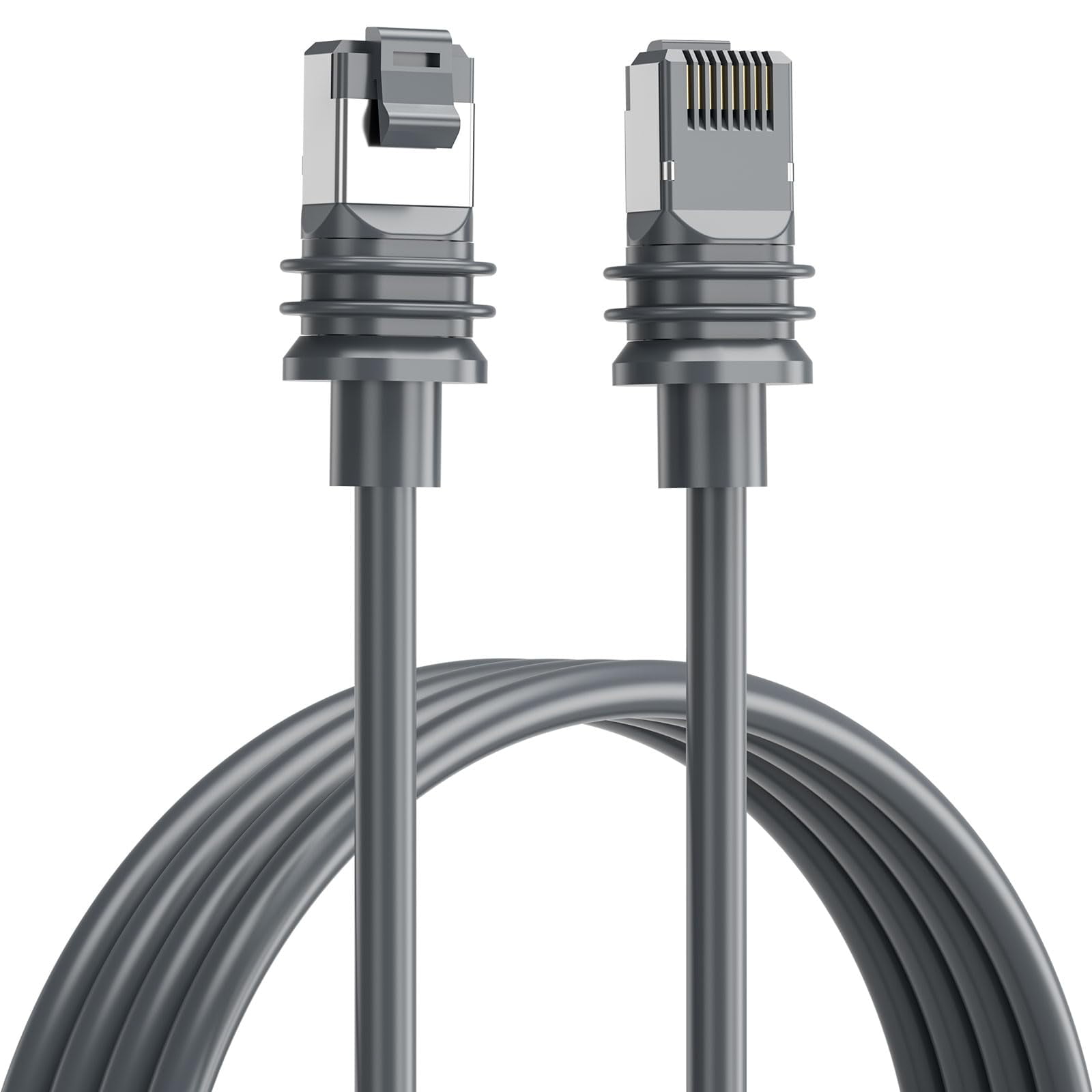 Starlink Gen 3 Cable 16FT/5M, Starlink Cable Gen 3 Replacement Cable Standard Actuated Starlink V3 Cable for Starlink Waterproof Rectangular Satellite Gen 3 Starlink Ethernet Cable for Gen 3 - Gray