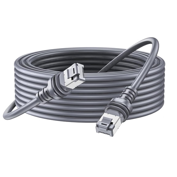 30FT Starlink Gen 3 Cable, Outdoor Waterproof Satellite Replacement Standard V3 Cord, Starlink Rectangular Satellite Gen 3 Cable Extension Accessories for RV/Traveling/Camping