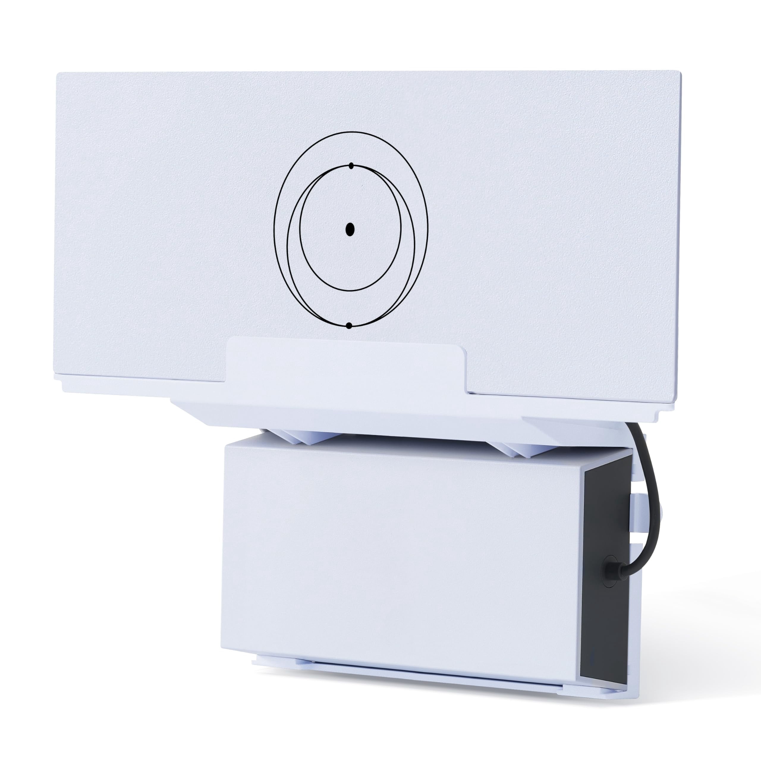 3 Router Mount: 2 in 1 V3 Router Mounting Kit and Power Supply Brackets Holder, Internet Kit 3 & V3, Space Saving - White