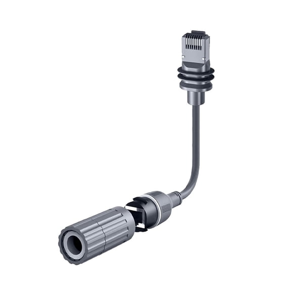 Starlink Gen3 / Mini Extension Cable Waterproof RJ45 Male Plug to Female Plug Starlink Ethernet Outdoor Extension Cable for Starlink Gen3/Starlink V3 etc (Waterproof Female Plug)