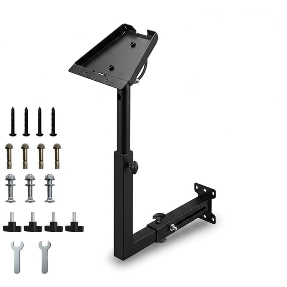 Starlink Gen3 V3 Mount, Adjustable Wall Roof Mounting Bracket, 360° Tilt Rotation Weatherproof Heavy Duty Support for Starlink Standard Dish, Outdoor RV Home Farm Eave Installation