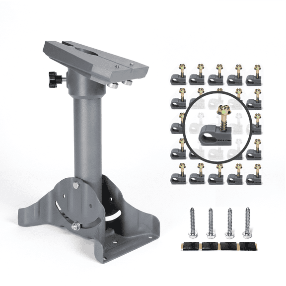 Starlink Generation 3 Heavy Duty Pivot Roof Mount Kit Compatible with Gen3 / V3 Starlink Standard Dish