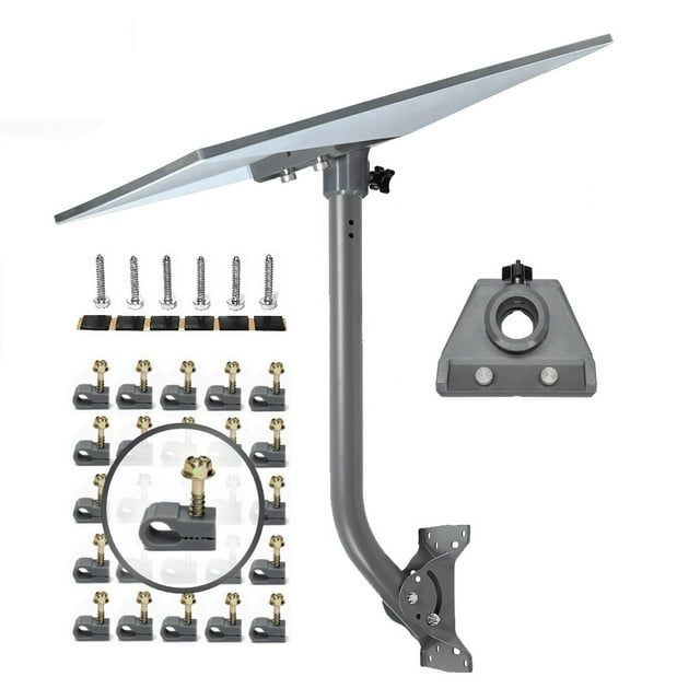 Supporto Per Starlink Gen 3, Kit Montaggio Tetto/parete, Lega Alluminio, Regolazione 360°, Impermeabile