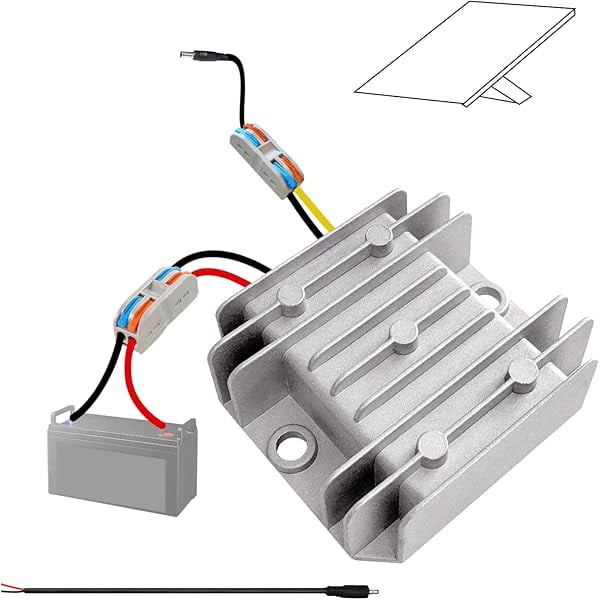 Starlink Mini 12V Conversion Kit, 12V to 20V 3A DC Step UP Converter for Starlink Mini, Step Up Power Adapter, Starlink Mini Router 12V Boost Converter for RV/Outdoor, Step Up Power Adapter
