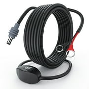 Starlink Mini Battery Power Cable with Switch   3M/10FT Waterproof DC5521 Connector, 12V RV, Truck, Camping & Marine Off-Grid Power Cord