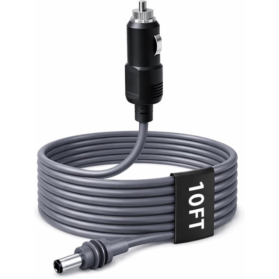 Starlink Mini Car Adapter Cable, 10FT 18AWG DC Power Cord, 12V/24V ...