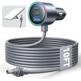 Starlink Mini Car Adapter, Dual PD 45W+USB 30W, 12V-24V, 10FT - Walmart.com