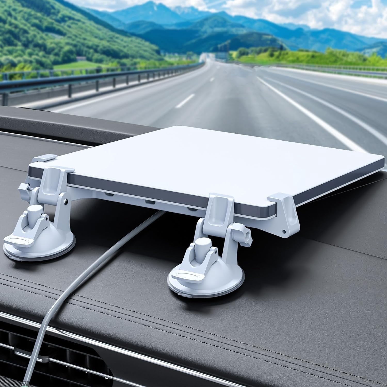 Starlink Mini Car Mount for Dashboard, Starlink Mini Suction Cup Dash ...