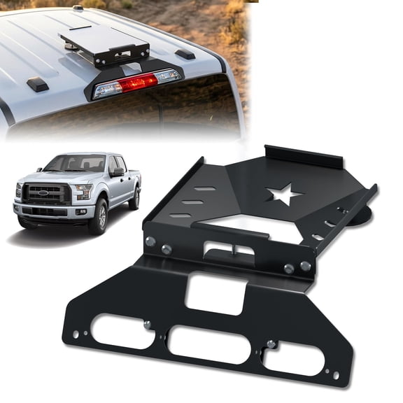 Starlink Mini Mount for Ford F150 2015+, Third 3rd Brake Light Cab Mount