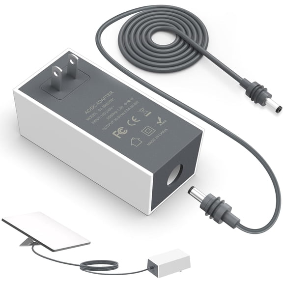 Starlink Mini Power Supply Adapter & Accessories, 60W Replacement AC Adapter 30V 2.0A Portable Power Supply, with 6.5FT DC Cable for Starlink Mini Dish