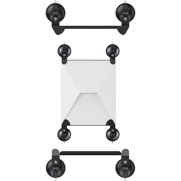 Starlink Mini Suction Cup Mount Kit  360 Adjustable Satellite Holder for Car Windshield, Roof, Sunroof  Heavy-Duty Weatherproof Suction Cups for RV, Camper & Mobile Use  Tool-Free Installation