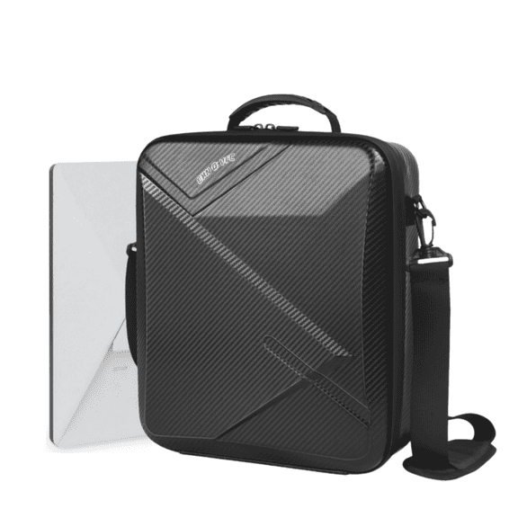 EXNOVFC Travel Case with Shoulder Strap for Starlink Mini, Accessories & Pipe Adapter