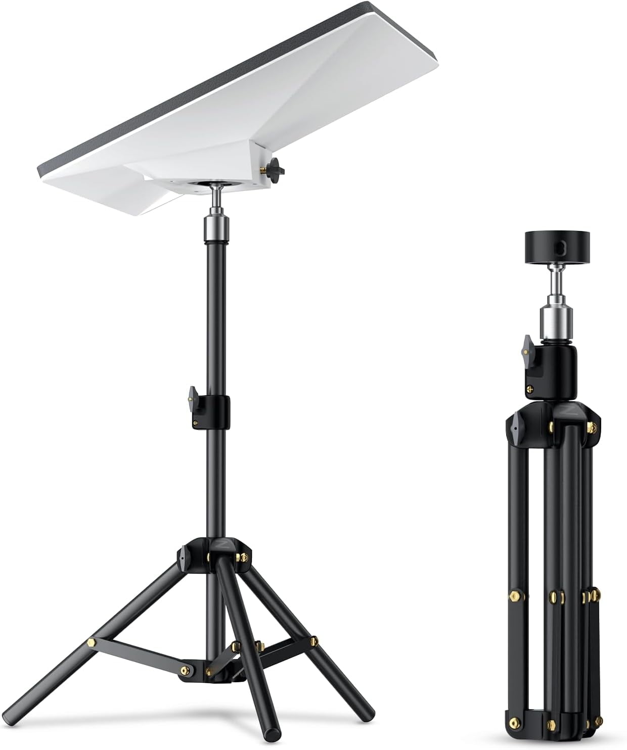 Starlink Mini Tripod with Adapter(for Both 2025 New and Old Version) Adjustable Tripod Mount for Starlink Mini Dish, Portable Stand Mounting Kit for Star Link mini accessories for Outdoor Camping, RV