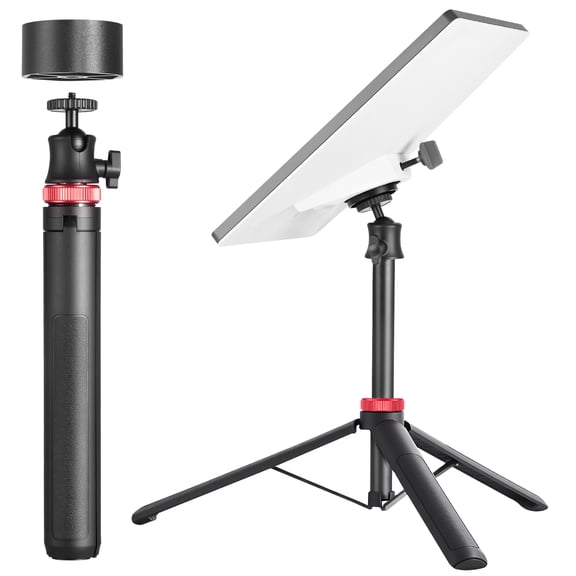 Starlink Mini Tripod Stand, Aluminum Adapter Mount, Adjustable Height 360° Tilt, Portable Outdoor Stand for Camping RV Travel