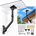 thumbnail image 1 of Starlink Roof Mount for Standard 4/4X/Gen 3/V3 Dish, Adjustable Wall and Roof Mounting Kit with Aluminum Pipe Adapter, Weatherproof Metal Bracket, 1 of 6