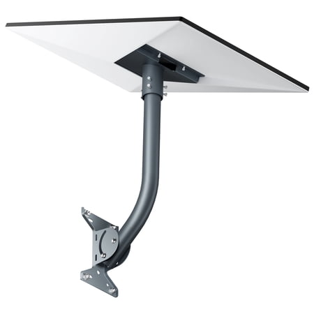 Starlink Roof Wall Mount Gen 3, Starlink Standard Mounting Kit, Mounting Bracket with Gen 3 Pipe/Pole Adapter for Starlink Internet Kit Satellite