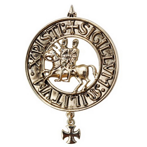 Starlinks KT5 The Two Riders Pendant - The True Seeker Of Brotherhood And Compassion