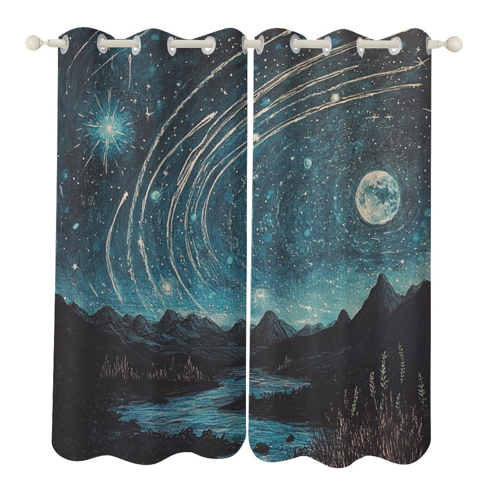 Image showcasing Starlit Sky Suitable for Living Rooms with Perforated Insulation And ...