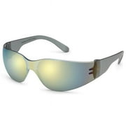 Starlite glasses Safety Glasses w/ Gold Mirror Lens