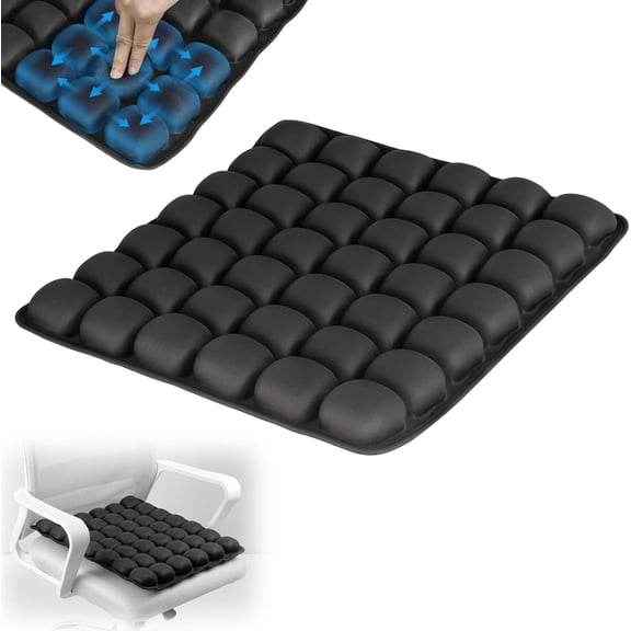 Starlo Sondour Travel Seat Cushion, Airplane Cushion Long Flight, Gadgets Inflatable Cushions, Portable Airline with Air Pump, Wheelcha