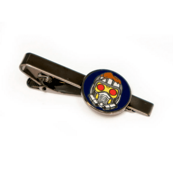 Starlord Cufflinks, Guardians Galaxy Tie Clip, Groomsmen Jewelry, Men’s Wedding Gifts