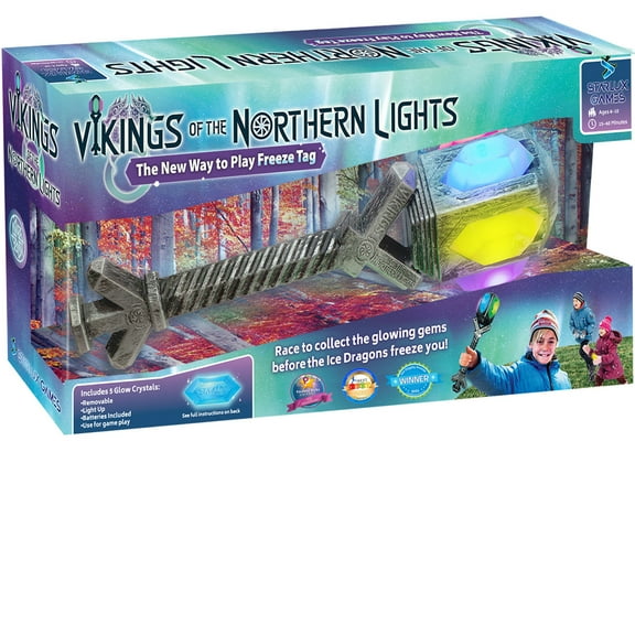 Starlux Game Viking Freeze Tag: Glow in the Dark Board Game and Kids Outdoor Toys for Ages 5+