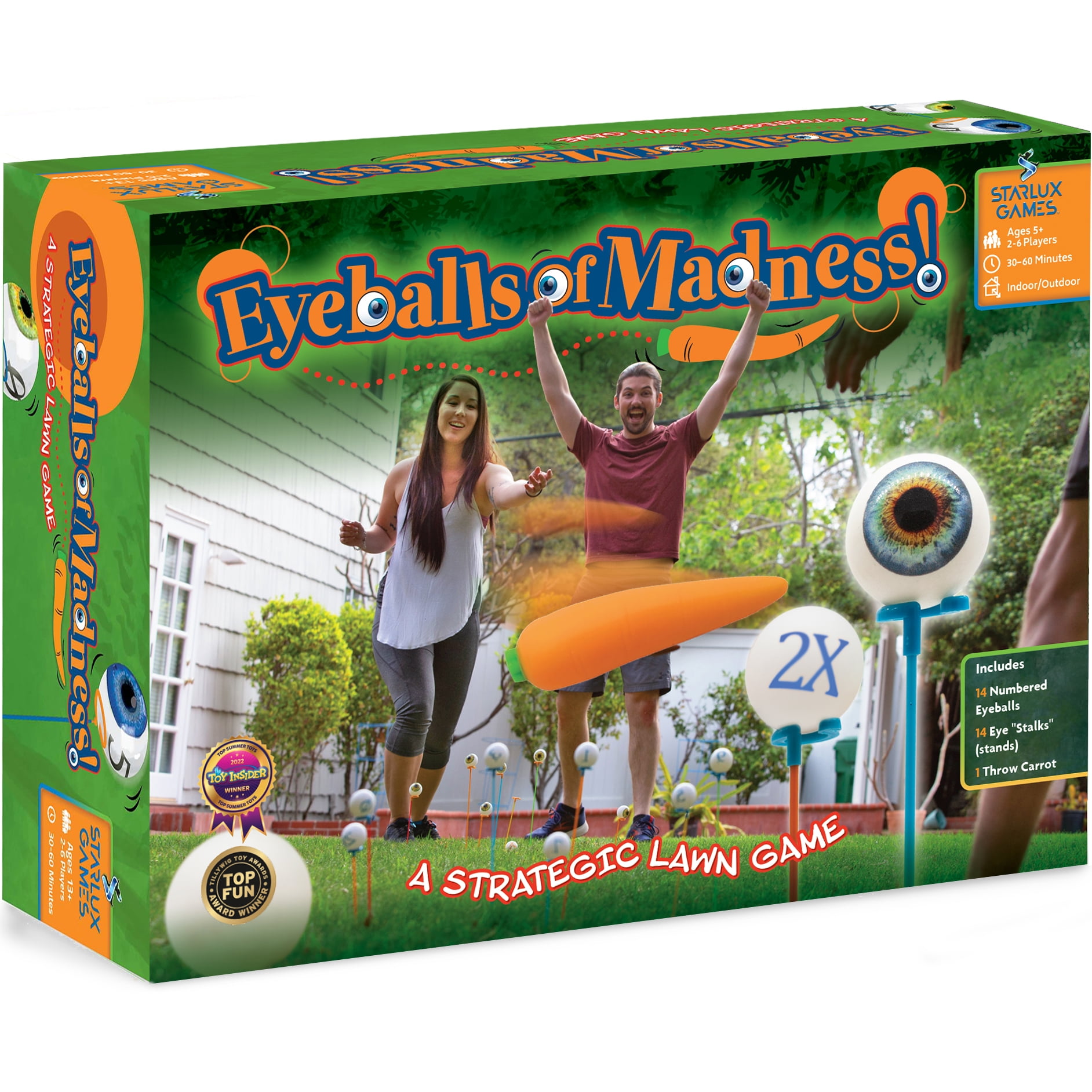 Starlux Games Eyeballs of Madness: the Yard Lawn Game That’s “like Horseshoes with Strategy”