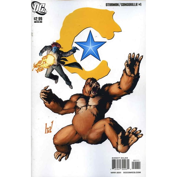 Starman/Congorilla #1 VF ; DC Comic Book