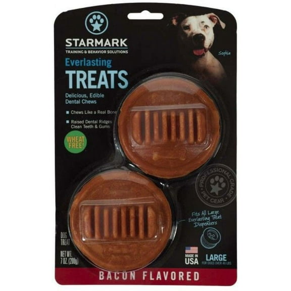 Starmark Everlasting Bacon Flavor Treats Large [Dog, Dental & Breath Aids] 1 count