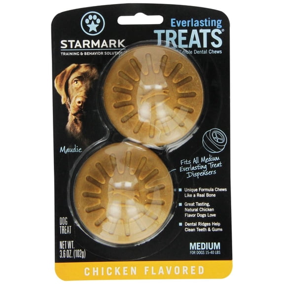 Triple Crown Everlasting Treats Chicken for Dogs, Medium
