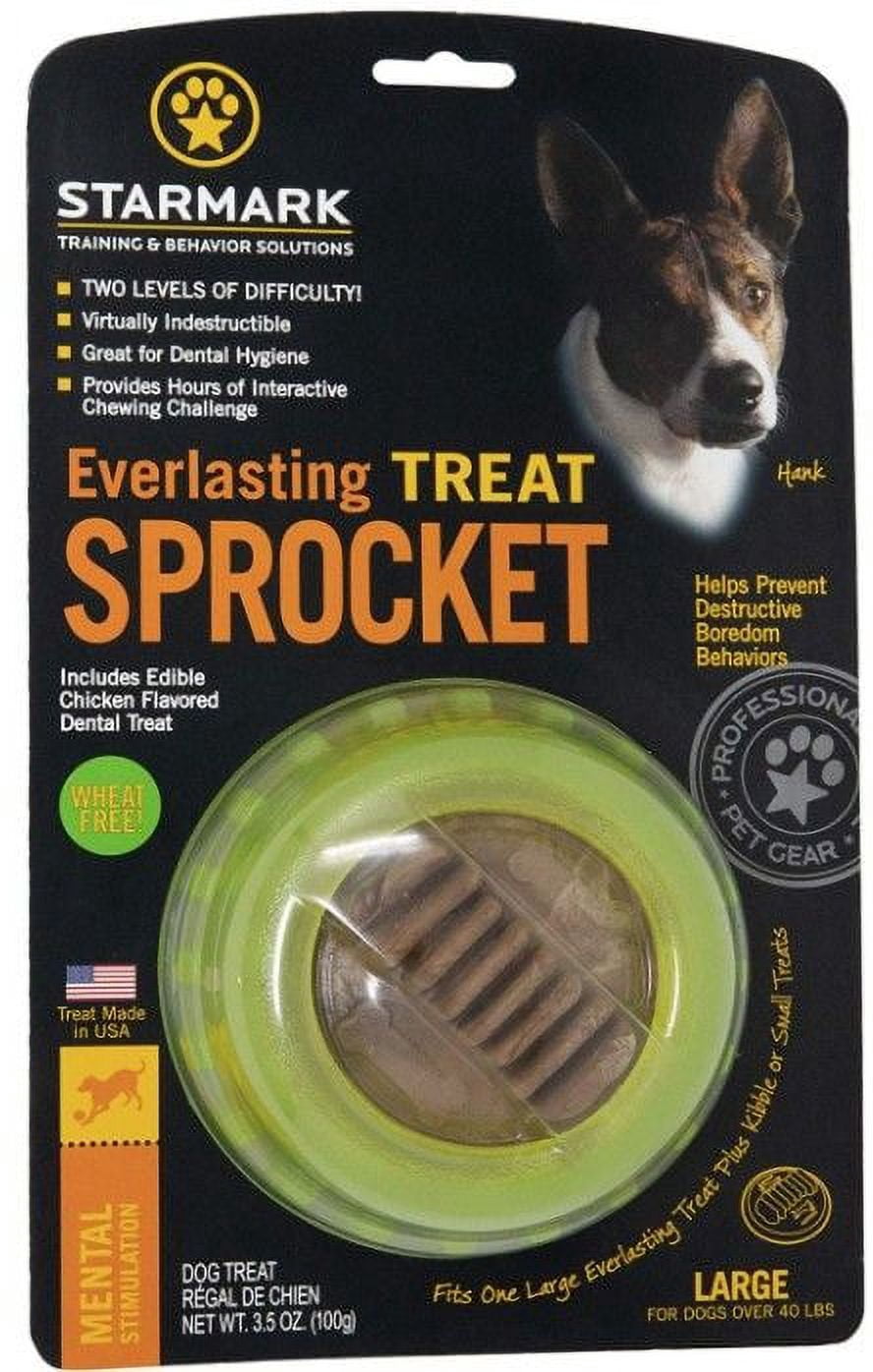 Starmark Everlasting Treat Sprocket Large [Dog, Toys Other] 1 count ...